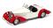 M-075C,Audi 225 Front Roadster 1935 rot weiss 4000, 1:18 CMC Modellen